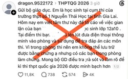 Kết quả xác minh phản ánh thí sinh dùng điện thoại trong phòng thi ở Gia Lai