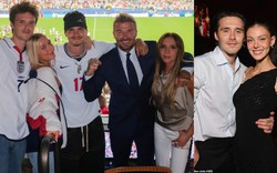 Cả gia đình Beckham quây quần gắn kết trên khán đài World Cup, cậu cả nổi loạn Brooklyn chỉ có thể theo dõi online