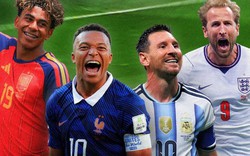 Kì World Cup vĩ đại nhất lịch sử xứng đáng có vòng bán kết hấp dẫn, bùng nổ và siêu kinh điển