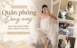 Quần phồng dáng mây: Chiếc quần "cứ mặc là đẹp" đang được các quý cô Pháp yêu thích