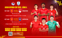 VFF chính thức mở bán vé online trận ĐT Việt Nam đấu Singapore và Campuchia tại ASEAN Cup trên sân Mỹ Đình