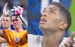 Hết cự cãi Messi, Bellingham còn bị "tóm" biểu cảm bực tức ra mặt, trách móc thủ môn Pickford của tuyển Anh sau bàn thua Argentina