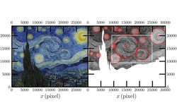 Phóng to bức tranh Đêm đầy sao của Van Gogh, các nhà khoa học phát hiện 1 sự trùng hợp vừa đẹp đẽ vừa rùng mình