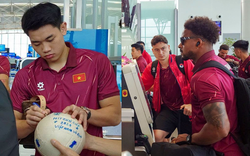 Đình Bắc được fan vây xin chữ ký, tuyển Việt Nam lên đường sang Thái Lan quyết tâm bảo vệ ngôi vương ASEAN Cup 2026