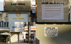 Ảnh: Hàng loạt cửa hàng kinh doanh kim cương tại TP.HCM đồng loạt tạm ngừng hoạt động