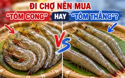 Đi chợ nên mua "tôm cong" hay "tôm thẳng"?
