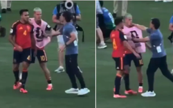 Lộ video hành hung Dani Olmo sau trận chung kết World Cup, trợ lý HLV Argentina chính thức lên tiếng