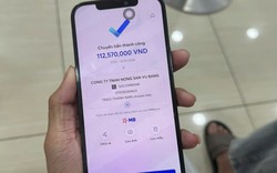 Giao dịch thành công 112.573.000 đồng đến tài khoản MBBank, Lê Vũ Bằng SN 1996 ngay lập tức trình báo công an