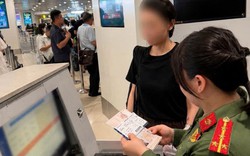 Nhiều ngày trước, một hành khách mang quốc tịch Trung Quốc bị chặn lại ở cửa khẩu sân bay Nội Bài