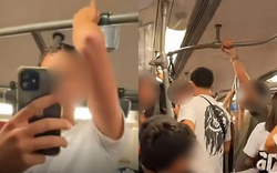 Bị nhắc nhở vì làm ồn trên tàu điện Thái Lan, nhóm khách nước ngoài có màn đáp trả gây phẫn nộ