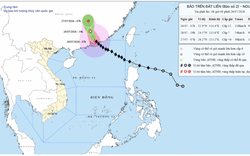 Thông tin mới nhất về cơn bão số 2