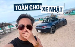 Cường ‘Đô la’ đem Mazda MX-5 đi vầy cát biển: Màu sơn mới khác dàn xe đang có, bộ sưu tập JDM số sàn nay lên tới 4 chiếc?