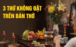 3 thứ không đặt trên bàn thờ