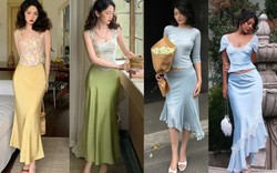 8 cách phối áo nữ tính kiểu "Old money" với chân váy dài, dịu dàng mà vẫn cuốn hút