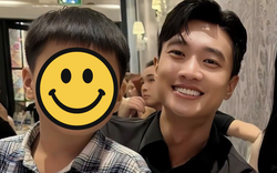 Quốc Trường xuất hiện bên con trai 7 tuổi