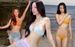 Mấy "chị đẹp" Vbiz đi biển: Body đẹp như tạc, ngỡ là tiên cá đại dương lên bờ