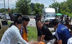 Thái Lan: Hành động bất ngờ của nữ y tá trong vụ bé trai lái xe đâm liên hoàn hàng chục nhà sư