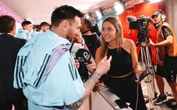 Messi đập tan tin đồn ngoại tình với nữ phóng viên bằng một hành động ngay trước ống kính truyền thông World Cup