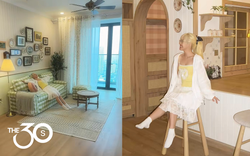 Hậu Hoàng khoe tậu nhà mới, decor đẹp như manga Nhật, nhan sắc tuổi 31 trẻ khủng khiếp!