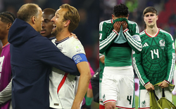 ĐT Anh đổ gục, ăn mừng sau chiến thắng "hú hồn" 3-2 trước Mexico, chủ nhà rời World Cup trong nước mắt