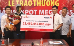 Đang uống cà phê thì phát hiện trúng Vietlott hơn 23 tỷ đồng