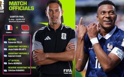 Rầm rộ tranh cãi: FIFA giao 5 trọng tài Argentina bắt trận tứ kết Pháp - Morocco