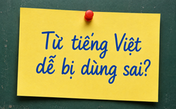 Đây là một trong những từ tiếng Việt bị dùng sai nhiều nhất