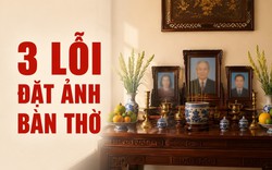 3 lỗi đặt ảnh bàn thờ