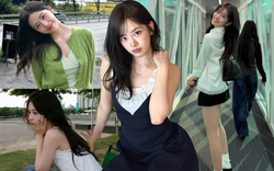 Mỹ nữ cứ nghiêng đầu là "ăn tiền": Nhan sắc ngọt ngào tan chảy, style đời thường siêu hút mắt