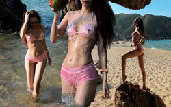 Phú bà Vbiz làm vợ đại gia dệt may: Diện bikini chưa trùng bộ nào, body U40 choáng ngợp lu mờ phong cảnh