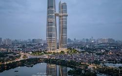 Một công ty của Vingroup tham gia đề xuất xây Hanoi Twin Towers 99 cao 568 mét với 99 tầng, kỳ vọng trở thành tháp đôi cao nhất thế giới