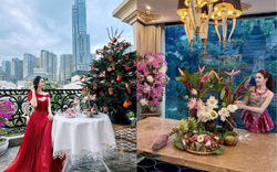 Phú bà Ngọc Loan: Biệt thự view Landmark 81 là nhà, cắm hoa nấu nướng là content triệu view