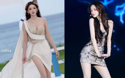 Mỹ nhân đi ngược với chuẩn gầy trơ xương của Cbiz, body bốc lửa không góc nào dìm nổi