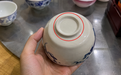 Lý do đáy bát ăn cơm luôn có một vòng tròn nhô lên