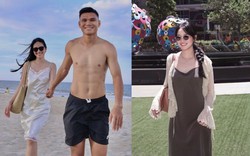 Cô gái cưới "cầu thủ nghèo nhất Việt Nam", hiện tại đổi đời, khoe dáng nuột nà khi sang Malaysia cổ vũ ĐT Việt Nam