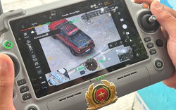 'Mắt thần' UAV giúp CSGT Hà Nội giám sát vi phạm, gỡ ùn tắc