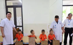 4 cháu bị đánh ở chùa Bầu được người thân đón về quê
