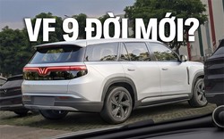 SUV cỡ lớn mới lộ diện trong nhà máy VinFast: Dáng bề thế, gầm cao hơn VF 9, đồn đoán là EREV như VF Wild