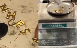 Phát hiện logo điều hòa chứa 3,75 gram vàng trị giá hơn 13 triệu đồng