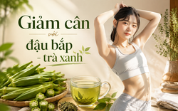 Nước đậu bắp pha trà xanh lại gây sốt, một nữ diễn viên đã giảm 5kg trong 3 tuần: Uống thế nào để hiệu quả?
