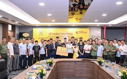 Bầu Hiển thưởng Đội bóng bàn CAND 2,2 tỷ đồng sau thành tích xuất sắc tại Đại hội Thể thao toàn quốc 2026