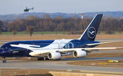 "Siêu máy bay" Airbus 380 gặp sự cố khi hạ cánh tại Munich