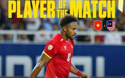 Không ai khác ngoài Xuân Son đoạt Cầu thủ xuất sắc nhất trong chiến thắng bùng nổ Việt Nam 2-0 Malaysia