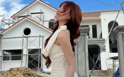 Nữ diễn viên 29 tuổi xây biệt thự to báo hiếu bố mẹ tại Phú Yên