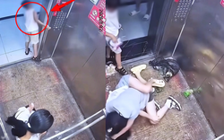 Clip bé trai chặn cửa thang máy 20 giây đợi mẹ, bị nhắc nhở dẫn đến xô xát: Chi tiết khiến người mẹ nhận chỉ trích