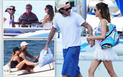Địa Trung Hải “chia đôi” nhà Beckham: Cậu cả tình tứ cùng vợ xuất thân nhà tỷ phú, Beck-Vic và các con quây quần trên du thuyền khác