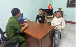 Công an phát hiện 2 anh em 13, 14 tuổi tự ý đi xe máy vượt 600km thăm bà ngoại