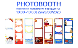 Ngay ngày mai, đến Phố đi bộ Nguyễn Huệ, TP.HCM để trải nghiệm booth Fandom Yêu Nước!