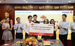 Người đàn ông hơn 1.100 lần trúng Vietlott bất ngờ trúng tiếp 71,8 tỷ đồng