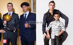 Visual của con trai Ronaldo: 16 tuổi đã cao gần 1m9, cơ bắp cuồn cuộn, mặc gì cũng đẹp
